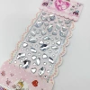 Stone diamond, colorful starry sky, square diamond, plum blossom, children's creative decorative stickers, DIY crystal stickers, acrylic diamond Item Picture